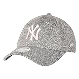 New Era New York Yankees 9forty Women Adjustable Cap Tech Jersey Grey - One-Size