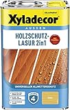 Xyladecor Holzschutzlasur 4 l Außen Imprägnierung Holzschutzmittel (Kiefer)