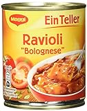 Maggi 1 Teller Ravioli Bolognese, 10er Pack (10 x 340 g)