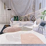 Teppich Schlafzimmer Lavendel Teppich, Warmer, schall isolter, lässiger, einfacher Teppich wohnungs deko , Lavendel, 60x90cm