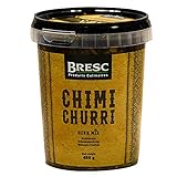 Bresc Chimichurri - 1x 450g - traditionelle vegane argentinische Gewürzmischung, Kräutermischung, ideal zu Rindfleisch als Marinade oder Topping für Grill-Gemüse-Gerichte