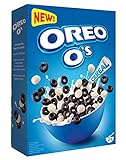 Oreo O's Cereal 350 g, Oreo Cerealien mit Kakao- und Vanillegeschmack, Oreo Cereal als Frühstück oder Snack zwischendurch, enthält Vitamine und Eisen