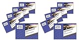 Avery Zweckform 222-10 Fahrtenbuch für PKW (A6 quer, 40 Blatt) 10er Pack, weiß (10 Stück)