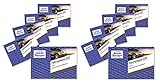Avery Zweckform 222-10 Fahrtenbuch für PKW (A6 quer, 40 Blatt) 10er Pack, weiß (10 Stück)