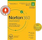 Norton 360 Standard 2022 | 1 Gerät | Antivirus | Unlimited Secure VPN & Passwort-Manager | 1 Jahr | PC/Mac/Android/iOS | Aktivierungscode per Email