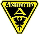 Alemannia Aachen Germany Football Hochwertigen Auto-Autoaufkleber 12 x 12 cm