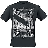 Led Zeppelin T-Shirt Shook Me Schwarz L