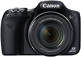 Canon PowerShot SX530 HS Digitalkamera (16,0 MPCMOS, HS-System, 50-Fach optisch, Zoom, 100-fach ZoomPlus, Opt. Bildstabilisator, 7,5cm (3 Zoll) Display, Full HD Movie, WLAN, NFC) schwarz
