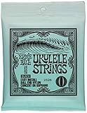 Ernie Ball Concert/Soprano Ball End Nylon-Ukulele-Saiten, Schwarz