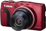 Canon PowerShot SX710 HS Digitalkamera (20,3 MPCMOS, 30-fach optischer Zoom, 60-fach ZoomPlus, HS-System, opt. Bildstabilisator, 7,5cm (3 Zoll) Display, Full HD Movie 60p, WLAN, NFC) rot
