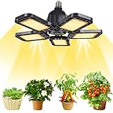 300W LED Pflanzenlampe E27 Grow Light 780 LEDs Wachstumslampe Full Spectrum für Zimmerpflanzen Gemüse und Blumen