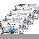 Henkel Ceresit Luft-Entfeuchter-Tabs AERO 360 Nachfüller 4x450g Tab (4er Pack)