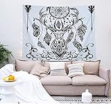 NTtie Wandteppich, Wandbehang,Wandteppich für Schlafzimmer Wohnzimmer Wohnheim Dekoratives Tuch des Korridorschlafzimmerhintergrunds