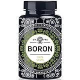 DiaPro® Boron Hochdosierte Boron-Tabletten mit 3 mg Bor pro Tablette aus Natriumborat 365 Stück Jahresvorrat 100% Vegan Laborgeprüft Hergestellt in Deutschland