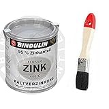 Flüssig-Zink 250 ml Dose Farbe: silber inkl. Pinsel zum Auftragen