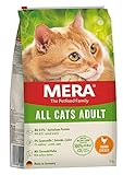 MERA Cats All Cats Adult Huhn - Trockenfutter für ausgewachsene Katzen - getreidefrei & nachhaltig - Katzentrockenfutter mit hohem Fleischanteil, 10 kg