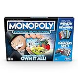Monopoly Ultimate Belohnungs-Brettspiel; Elektronische Banking-Einheit; Wählen Sie Ihre Belohnungen; Cashless Gameplay; Tap Technology; ab 8 Jahren