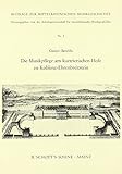 Die Musikpflege am kurtrierischen Hofe zu Koblenz-Ehrenbreitstein: Band 5. (Beiträge zur Mittelrheinischen Musikgeschichte, Band 5)