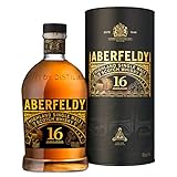 Aberfeldy 16 Jahre alter Highland Scotch Single Malt Whisky in Geschenkbox, im Eichenfass gereift, in Bourbon- & Oloroso-Sherryfässern veredelt, ideal als Whisky-Geschenkset, 40 Vol-%, 70 cl/700 ml