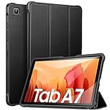 ZtotopCase Hülle für Samsung Galaxy Tab A7,Ultra Dünn Leicht Smart Pu Schutzhülle,Case Cover für Samsung Galaxy Tab A7 10.4 Zoll 2020 Tablet,Schwarz