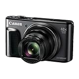 Canon PowerShot SX720 HS Digitalkamera (20,3 MP, 40 x Zoom, 7,5cm (3 Zoll) LCD-Display, Full HD,CMOS-Sensor, WLAN) schwarz