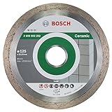 Bosch Professional Diamanttrennscheibe Standard for Ceramic Keramikfliesen für Winkelschleifer (Ø 125 mm)