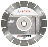 Bosch Professional Diamanttrennscheibe Standard für Concrete, 230 x 22,23 x 2,3 x 10 mm, 1-er Pack, 2608602200