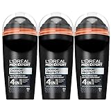 L'Oreal Men Expert Carbon Protect Deo Roll-On 50 ml, 3er Pack