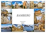Bamberg Impressionen (Wandkalender 2023 DIN A4 quer), Calvendo Monatskalender
