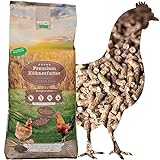 ChickenGold Hühnerfutter - 25kg Legekorn - ohne Gentechnik - Legefutter für Legehennen