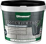 Ultrament Boden Fix Betonfarbe, Bodenfarbe, 4 Liter, Anthrazit