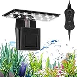 VSSHE Aquarium Beleuchtung, X3 Aquarium LED Beleuchtung Aquarium Licht 220V Beleuchtung für Aquarien für Wasserpflanzen und Fische