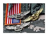 JXS US-Militär-Qualifikations-Abzeichen, Pilot-Abzeichen-Kopie, Militär-Fan-Abzeichen-Sammlung, 3Pcs