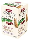 animonda Carny Adult Country Cat Food Wet Grain Free and Sugar Free for Adult Cats Country Variety 6 x 100 g Medium