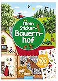 Mein Sticker-Bauernhof: Über 400 Sticker | Stickerheft für Kinder ab 4 Jahren (Mein Stickerbuch)