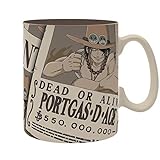 ABYstyle - One Piece - Tasse - 460 ml - Wanted Ace