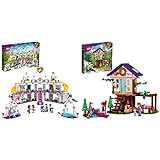 LEGO 41450 Friends Heartlake City Kaufhaus Bauset mit 5 Geschäften und 6 Figuren - 4 Mini-Puppen, eine Mini-Spielfigur und EIN Baby & 41679 Friends Baumhaus im Wald, Spielzeug ab 6 Jahre