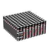 Ansmann Batterien AAA 100 Stück - Alkaline Micro Batterie ideal für Lichterkette, LED Taschenlampe, Spielzeug, Fernbedienung, Wetterstation, Radio, Nachtlicht, Uhr, Micro AAA