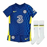 NIKE 2021-2022 Chelsea Little Boys Home Mini Kit