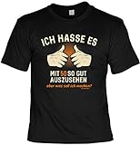 Geburtstag T-Shirt - Ich Hasse Es Mit 50 So Gut Auszusehen - zum 50er mit Urkunde