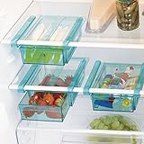 GOURMETmaxx Klemm-Schublade für Kühlschrank, 3er-Set | 20,5 x 15 x 7cm, einfach mit Klemm-Mechanismus einzuhängen, für nahezu jeden Kühlschrank