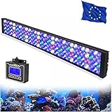 PopBloom Aquarium Led Beleuchtung Meerwasser Aquarium led volles Spectrum Aquarium Lampe Für 80-100cm Riff Korallen led Tank Licht Turing75