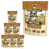 Wolfsblut - Wide Plain Pouches - 7 x 300 g - Pferd - Nassfutter - Hundefutter - Getreidefrei