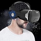 3D Virtual Reality Headset, Tsanglight 3D VR Brille Viewer + Kopfhörer für iOS iPhone 11 Pro/XR/XS/X/8/8+/7/7+/6/6S/6S+, Android Samsung Galaxy S10E/S9/S8/S7 Edge/S7/S6 und andere 4,0-15,0 Zoll Handys