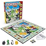 Monopoly Junior, der Klassiker der Brettspiele für Kinder, Familienspiel, ab 5 Jahren