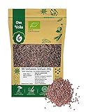 BIO Senfsamen Senfkörner Senfsaat Senf Samen | braun schwarz | ganz | BIO-Qualität | Senf-Gewürz | Indische Asiatische Küche 200g
