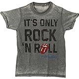 The Rolling Stones Herren It's Only Rock N' Roll (Burn Out) T-Shirt, Grau, XX-Large