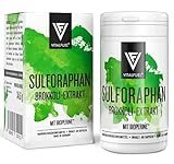 Vitalfuel® Sulforaphan Kapseln hochdosiert | Brokkoli Extrakt & Brokkolisprossen - & Vitamin B12 | VEGAN | 60 Stück Sulforaphan Kapseln