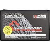 LEINA-Werke 10105 KFZ-Verbandkasten Fotodruck, Schwarz/Mehrfarbig, 1 x 10 Stücke