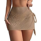 MEIBAOGE Damen-Badeanzug, Überzug, Schnürrock, Strandmode, Kleid, Strandmode, Schal, Urlaub, Bik